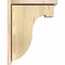 Ekena Millwork Del Monte Rough Sawn Corbel w/Backplate, Douglas Fir, 8"W x 14"D x 18"H COR08X14X18DEL01RDF - alternate 3